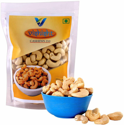 

Vishisht 100% Pure Premium Quality Oraganic Cashews(200 g, Vacuum Pack)