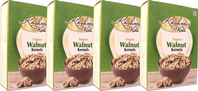 

Kashmir Ki Kali Super Walnut Kernels 250g (Pack of 4) Walnuts(1 kg, Box)