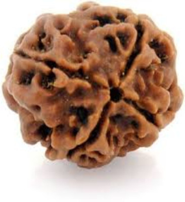 FeelTouchMart 4 Mukhi Rudraksha Top Quality Nepal Beads Wood