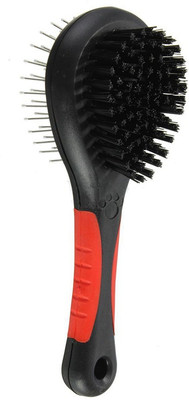 

Furious3D Hello Pet Double Sided Pin Brush Medium Wire-pin Brushes for Dog, Cat