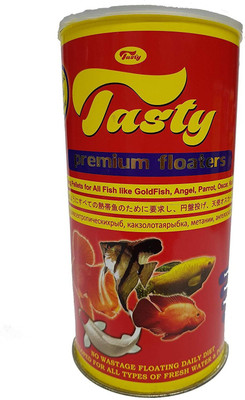 

JAINSONS PET PRODUCTS Jainsons Pet Products Tasty Premium Floaters Fish Food - Floating Pellets for - Goldfish, Angel, Oscar, Parrot, Koi (1000 ML) 1000 ml Dry Fish Food