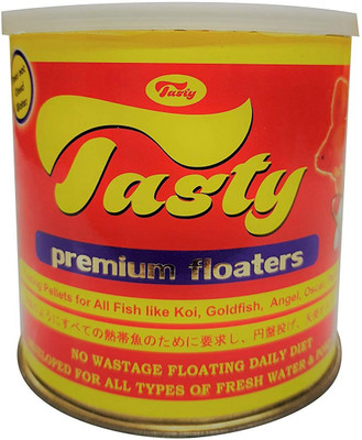 

JAINSONS PET PRODUCTS Jainsons Pet Products Tasty Premium Floaters Fish Food - Floating Pellets for - Goldfish, Angel, Oscar, Parrot, Koi (400 ML) 400 ml Dry Fish Food