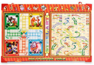 

Global Wood Activity Multipurpose Table Use it for Reading,Writing, Eating and Playing Board Game(1 Pieces)