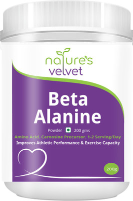 Natures Velvet Lifecare Beta-Alanine Powder EAA (Essential Amino Acids)(200 g, Unfalvoured)