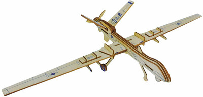 

Webby 3D DIY Wooden Scouting Drone Jigsaw Puzzle(55 Pieces)
