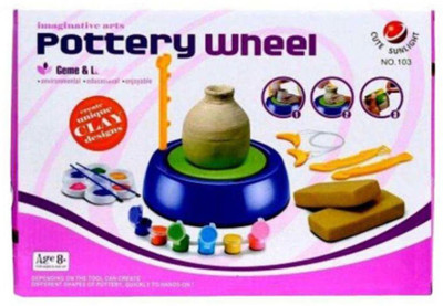 

latest radhe Plastic Molding Pottery Wheel Set