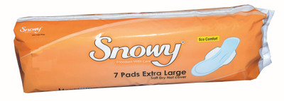 

snowy eco comfort with wings Sanitary Pad(Pack of 7)