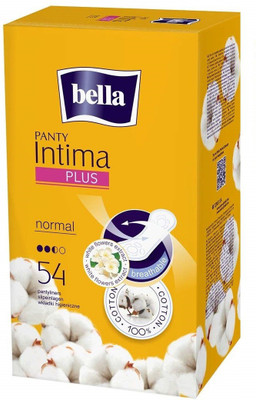 

BELLA Panty Intima PLUS Normal Panty Liners - 216 Count (PACK OF -4) Pantyliner(Pack of 4)