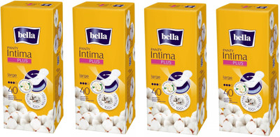 

BELLA Panty Intima Plus Panty Liners - 160 Count (Large)PACK OF-4 Pantyliner(Pack of 4)