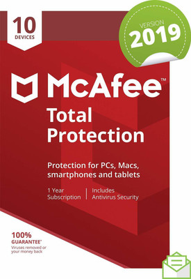

McAfee Total Protection 2019 Activation Key [10Pc / 1 Year]