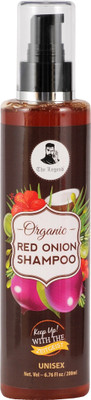 

The Legend Organic Red Onion Shampoo 200 ml with 16 Natural Essential Ingredients, Shampoo for Hair Growth & Shine, Dandruff Control, Fights Hair Fall, Anti Greying, Nourishment and Fights all Hair issues - Paraben Free - SLS Free- Unisex -Made from Speci