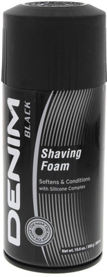 

Denim Black Shaving Foam With Sillicone Complex(300 ml)