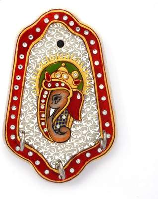 67 Off On Total Furnishing Gold Meenakari Painted Ganesha Marble