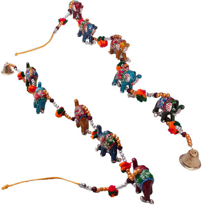 

Indigocart Decorative Showpiece - 4 cm(Paper Mache, Multicolor)