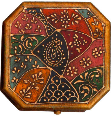 

Little Jaipur Unique Wooden Jewellry Cosmastic Handicraft Box-3 Jewellary, Makeup Vanity Box(Wood)