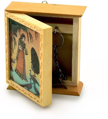 50% OFF on Home India Wood Key Holder(3 Hooks) 50% OFF on Home India Wood Key Holder(3 Hooks)
