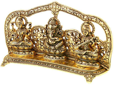 

Halowishes Decorative Showpiece - 25 cm(Iron, Gold)