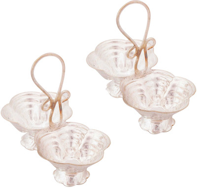 

Chesta Enterprises Decorative Showpiece - 7.62 cm(Silver Finish, Silver)