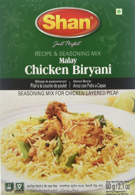 

Shan Malay Chicken Biryani Masala (Pack of 6 Pcs/ Delivery charge )(6 x 10 g)