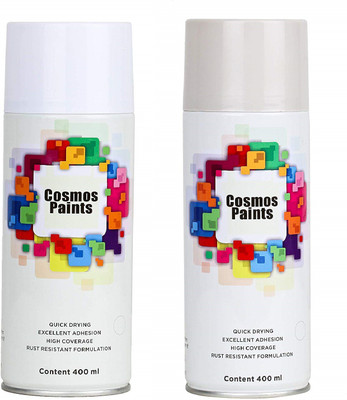Cosmos Paints Yellow Spray Paint 400 ml(Pack of 2)