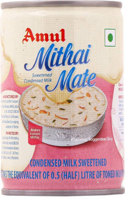 

Amul Mithai Mate Sweetened Condensed Milk (400 g) (Pack of 3)(400 g, Tin)