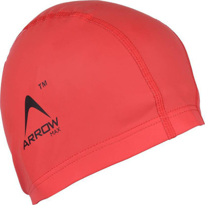 

AVSRETAIL Professional HIGH QUALITY POLYAMIDE Swimming caps Swimming Cap(Red, Pack of 1)