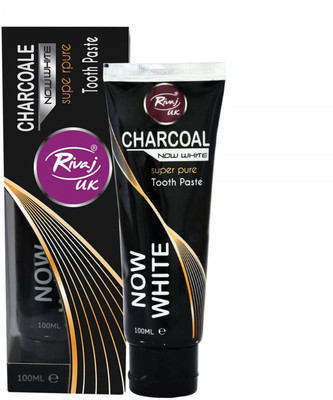 

Rivaj UK Charcoal Now White Super Pure Tooth Paste Toothpaste(100 g)