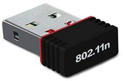 

Flavo Usb 2.0 Wireless Wifi 802.11N USB Adapter (Black) USB Adapter(Black)