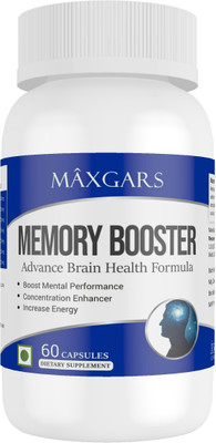 

Maxgar Memory Booster Vitamins & Minerals Supports Memory, Focus & Clarity 60 Capsules(60 No)