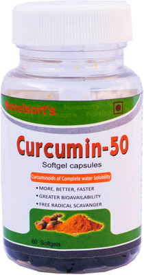 

Novelsort Curcumin 50 mg Softgels(60 No)