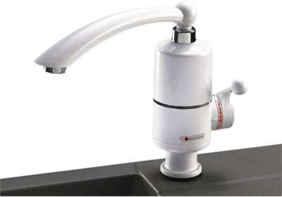 

ROBMOB 0 L Instant Water Geyser(White, Electrical heating Faucet electric water faucet fast instant electric heating tap, Kitchen faucet 220V 50Hz 3000W-pack of 1 set Flange Faucet (Spread Fit Installation Type))