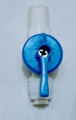 

Eureka Forbes SUNITA SALE'S CORPORATION valve t Plastic RO Water Purifier Inlet Valve Only 1/4" Qc (Blue, medium) 2 L RO Water Purifier(White)