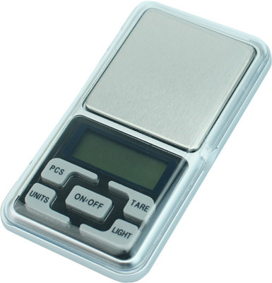 

Aryshaa Premium Quality Digital Professional Pocket Size Mini Scale for Upto 200 Grams (Pack of 1Pc) Weighing Scale(Silver)