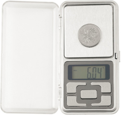 

Aryshaa Good Quality Digital Professional Mini Scale for Upto 200 Grams For Home and Commercial Purpose Weighing Scale(Silver)