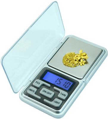 

Aryshaa Best Quality Digital Mini Scale for Upto 200 Grams For Home and Commercial Purpose (Silver) Weighing Scale(Silver)