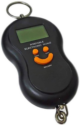 

majron Pocket Weight Machine Digital 50Kg Travel Luggage Weighing Scale(Black)