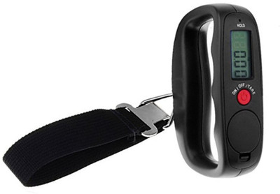 

Urweigh Portable Hanging Luggage Weight Machine Digital for Weighing Household Items Weighing Scale(Black)