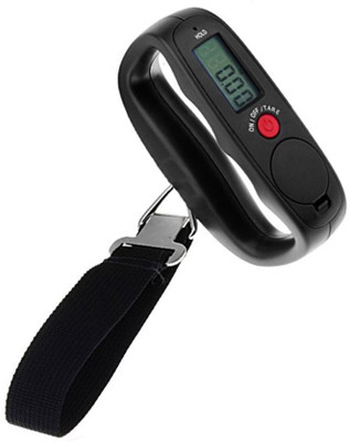 

Urweigh Hanging Luggage Weight Machine Digital Belt Weighing Scale(Black)