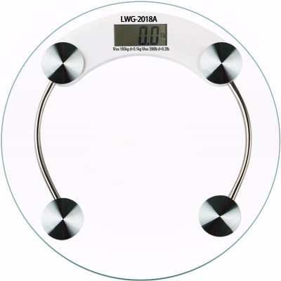 

im star trading PERSONAL SCALE 180KG 8MM Weighing Scale(White)