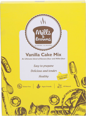 

Mills & Browns Vanilla Cake Mix 02 Baking Powder(500 g)