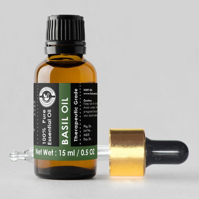 

Holy Natural Basil Essential Oil - 15 ML(15 ml)