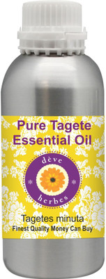 

Deve Herbes Pure Tagete Essential Oil (Tagetes minuta) 100% Natural Therapeutic Grade Steam Distilled(630 ml)