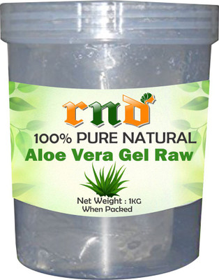 

RND Pure Natural Aloe Vera Gel (1 Kg.) - Ideal for Skin Treatment, Face, Acne Scars, Hair Treatment(1000 g)