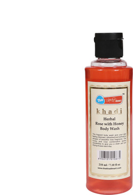 The Khaadi Mart The Khadi Mart Herbal (Rose with Honey) Body Wash - (Pack of 1) - 210 ML(210 ml)