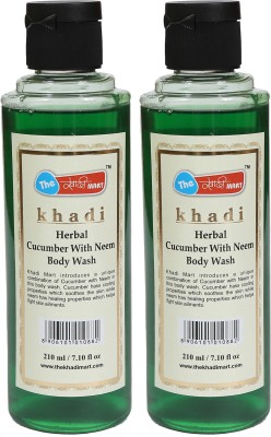 

The Khaadi Mart The Khadi Mart Herbal (Cucumber with Neem) Body Wash - (Pack of 2) - 420 ML(420 ml, Pack of 2)