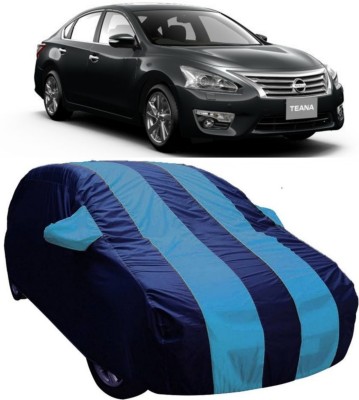 AUCTIMO Car Cover For Nissan Teana (With Mirror Pockets)(Blue)