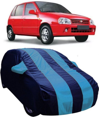 AUCTIMO Car Cover For Maruti Suzuki Zen (With Mirror Pockets)(Blue)