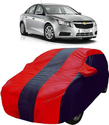 AUTO STAR Car Cover For Chevrolet Cruze (With Mirror Pockets)(Red, Blue)