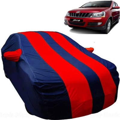 AUTO STAR Car Cover For Mahindra Xylo (With Mirror Pockets)(Red, Blue)