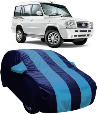 AUCTIMO Car Cover For Tata Sumo Grande (With Mirror Pockets)(Blue)